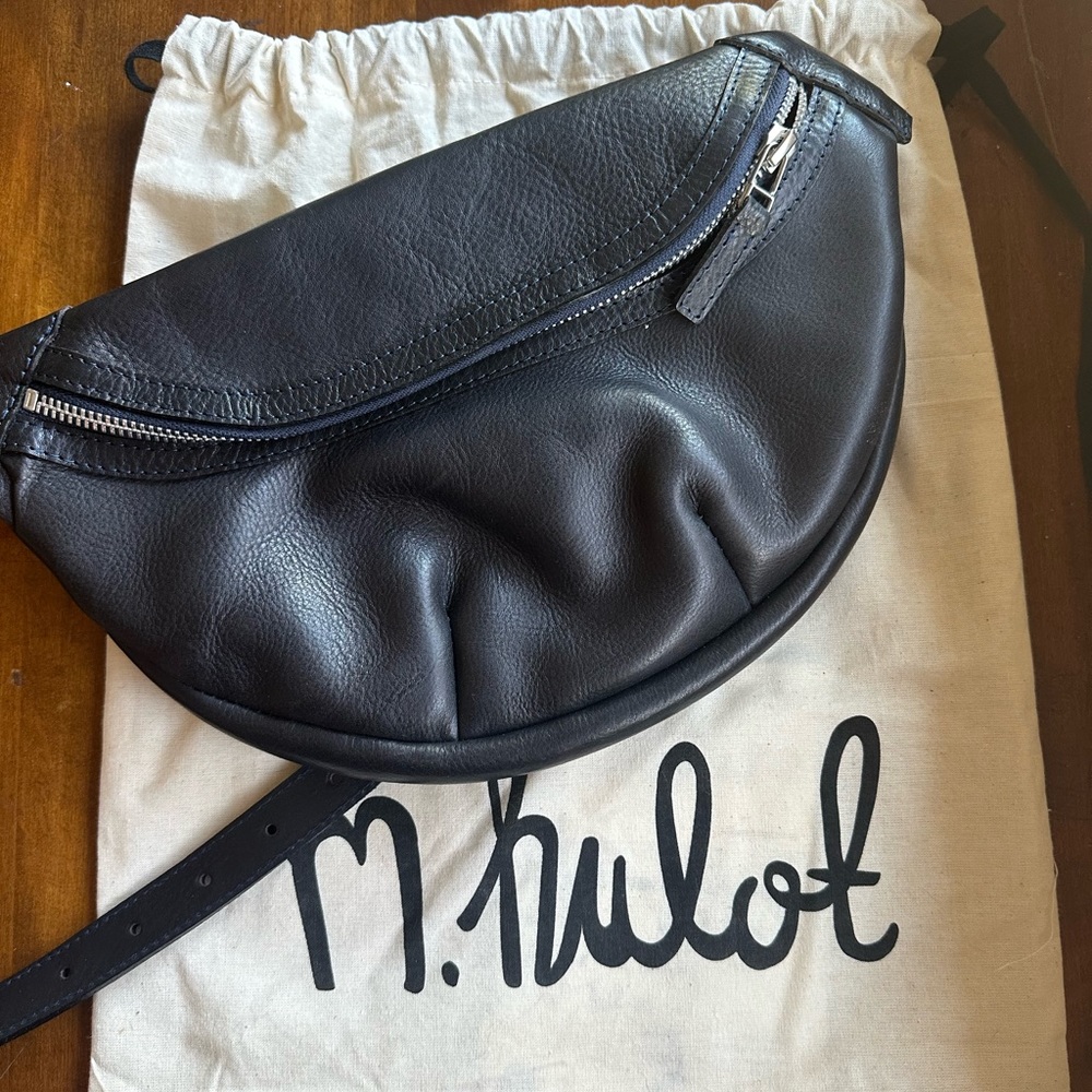 M.Hoult Loe Leather Bum Bag